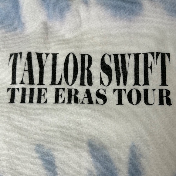 Taylor Swift The Eras Tour Tank Top Sleeveless Tie Dye Oversized Merch Small - Picture 5 of 6